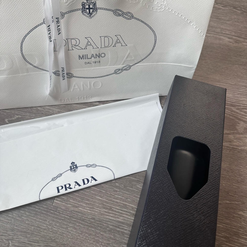 never used large prada water bottle